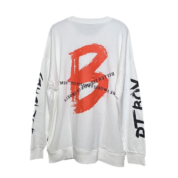 Sails Garments Sweater Sweatshirt Graffiti Streetwear Retro Hip Hop XL Large - Picture 4 of 4